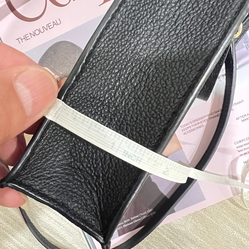 Louis Vuitton Black Monogram mini Tote Bag - Picture 12 of 16
